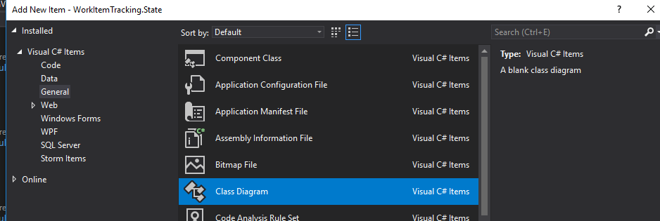 visual studio 2017 enterprise create sequence diagram